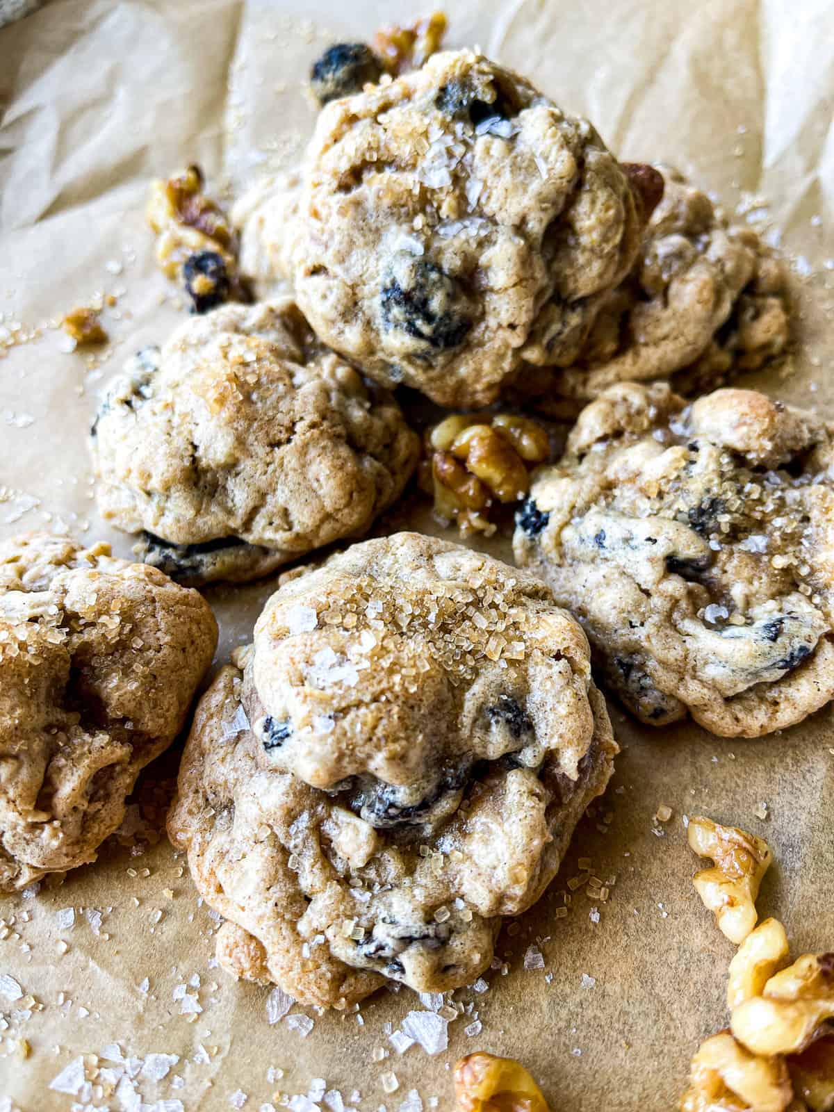 Brown Butter Oatmeal Raisin Cookies | The BEST Ever!