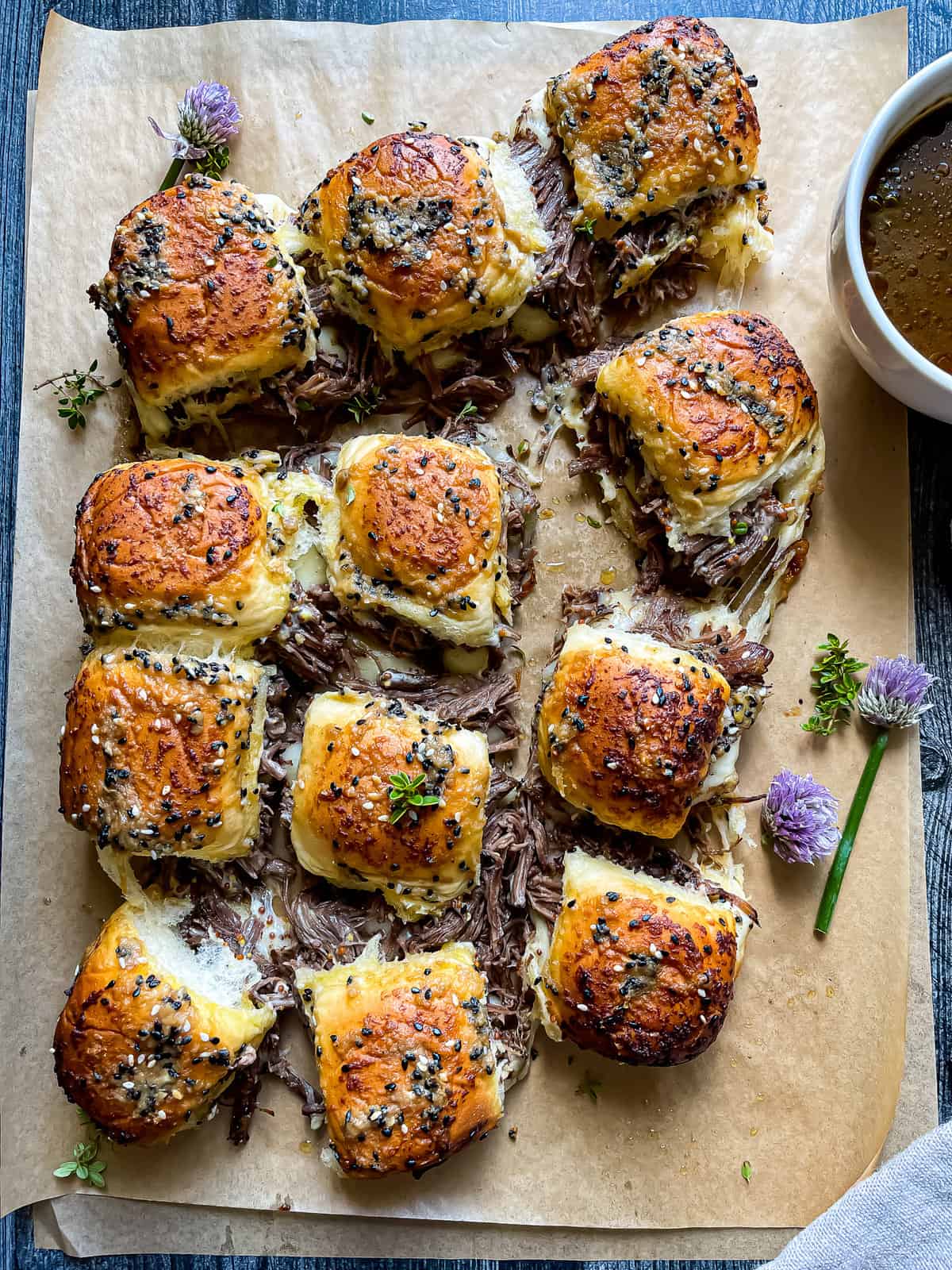 instant pot french dip sliders