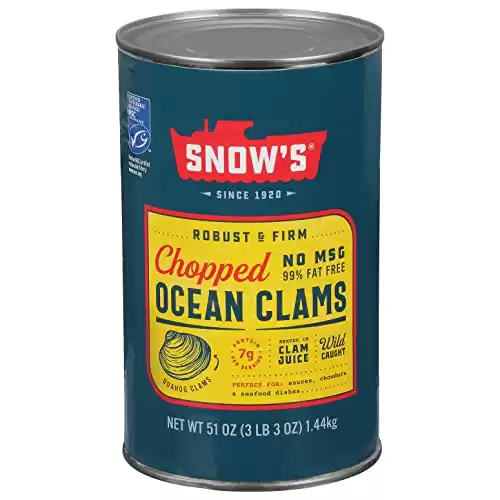 Snow's Ocean Chopped Clams