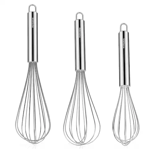 Stainless Steel Whisk Set