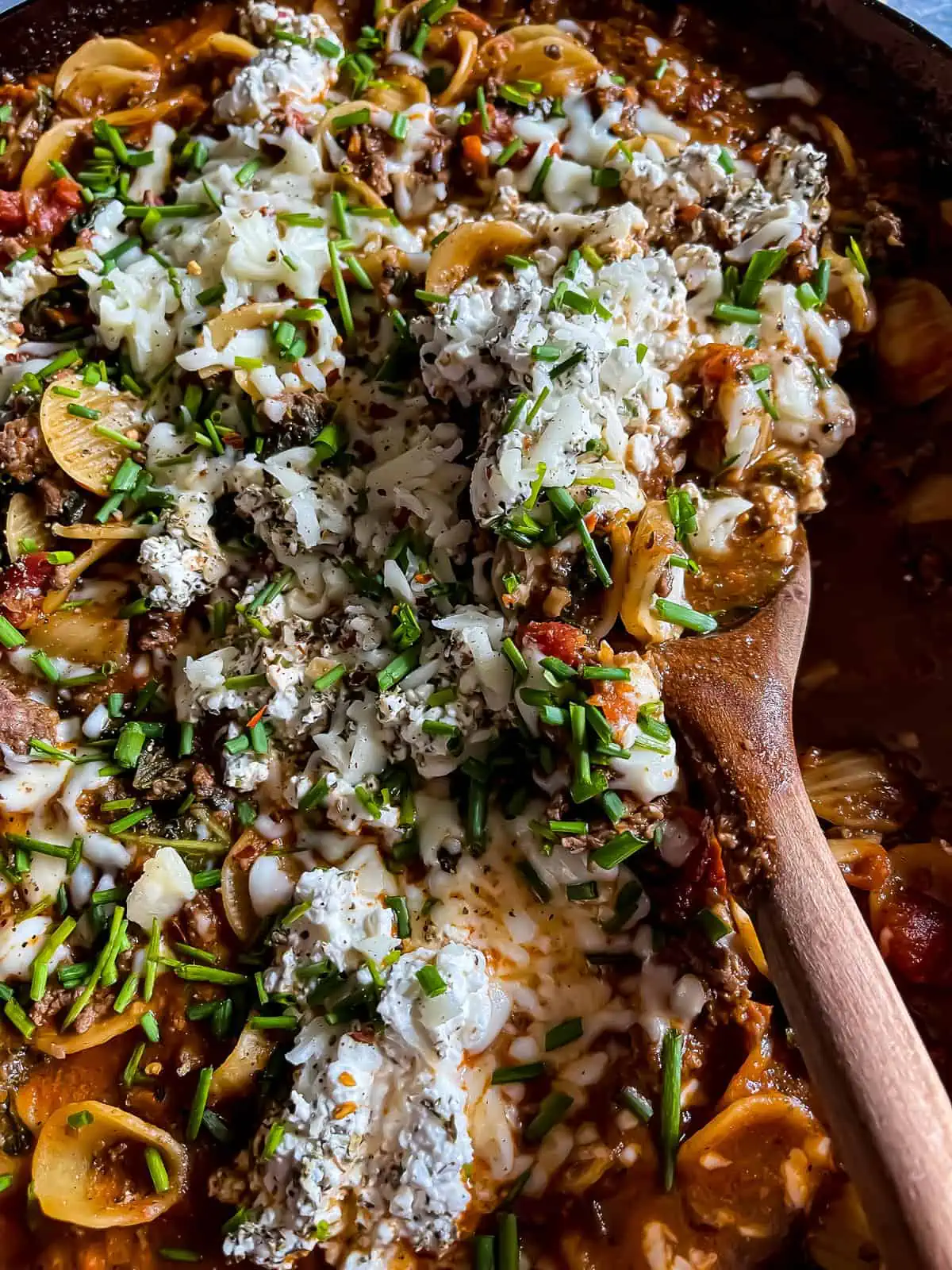 skillet lasagna