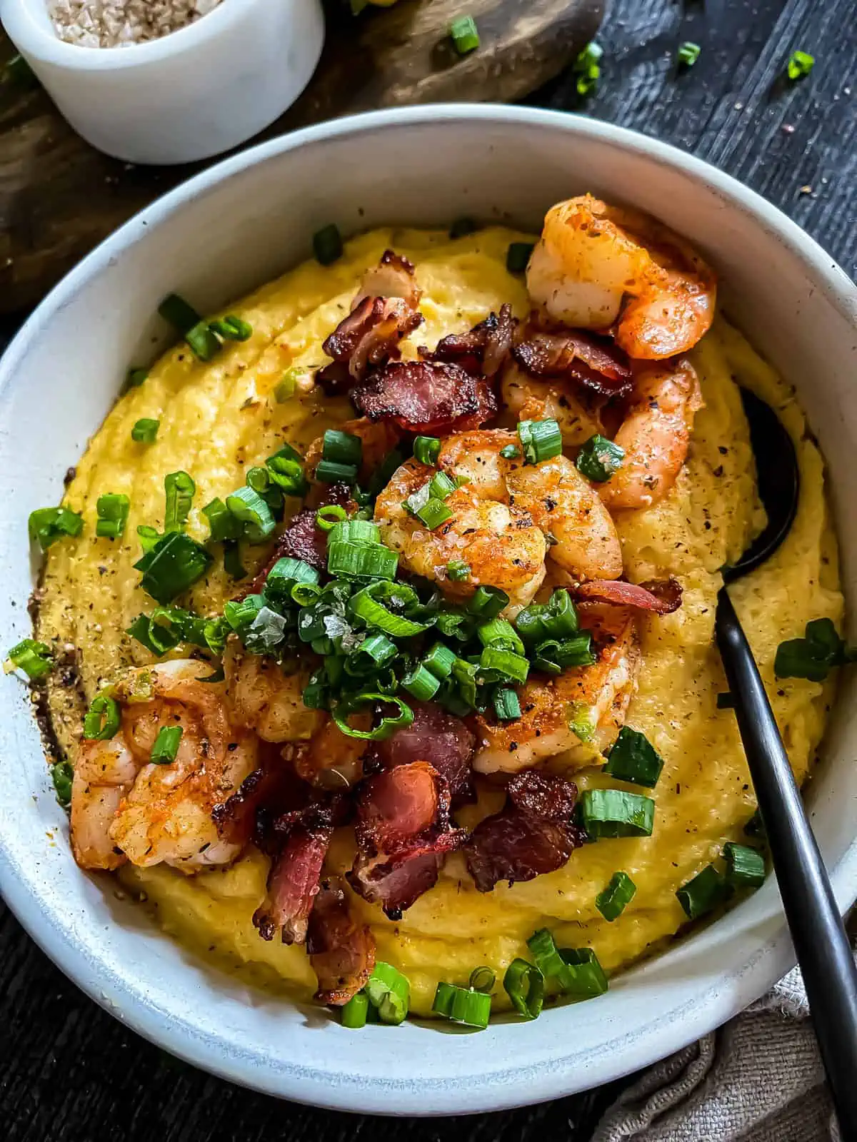 shrimp and polenta