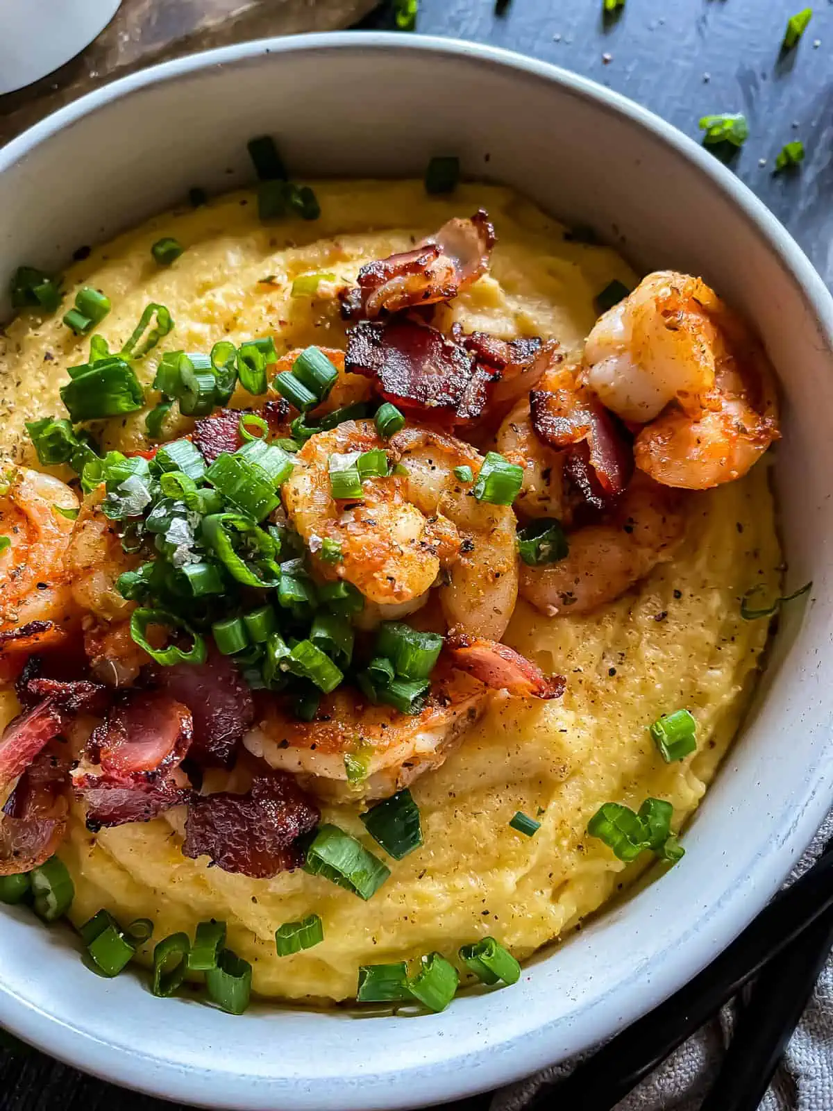 shrimp and polenta