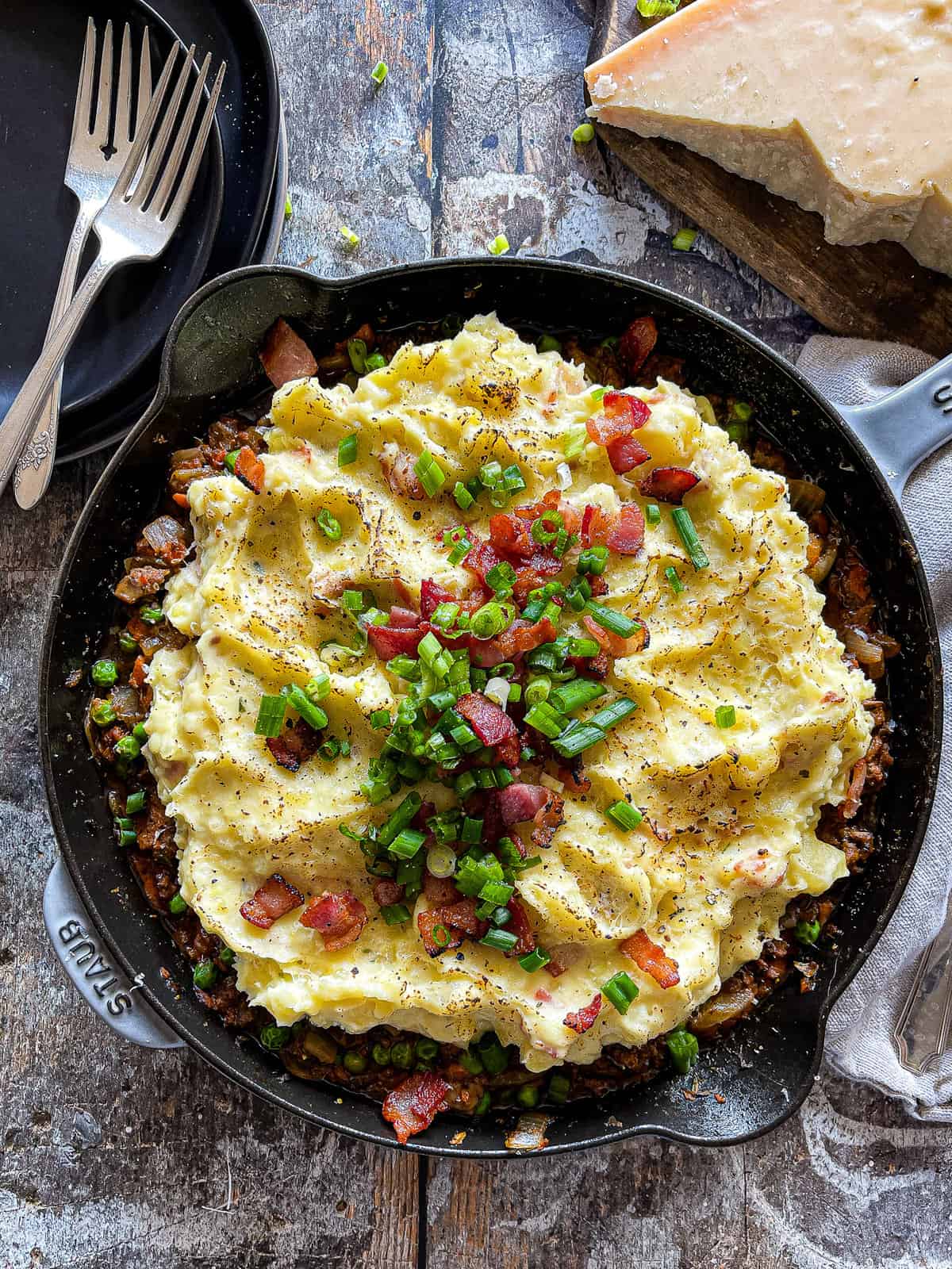 comfort food in a skillet