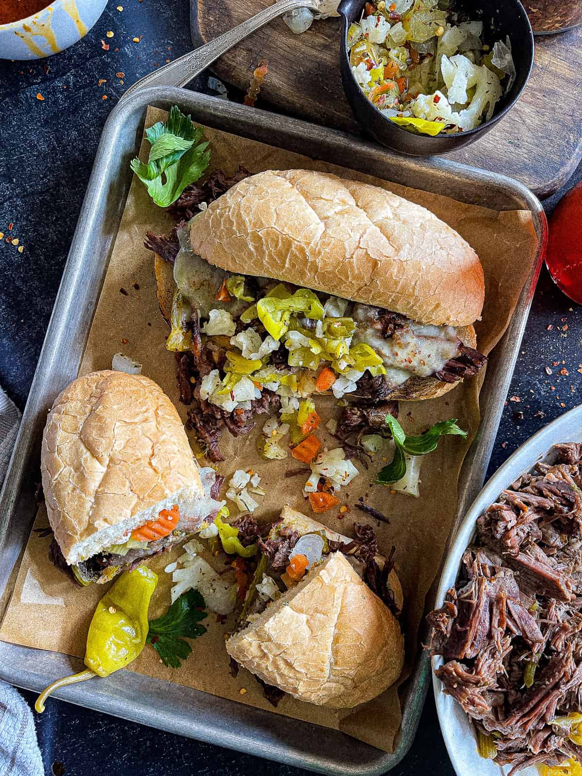 Italian Roast Beef Sandwich