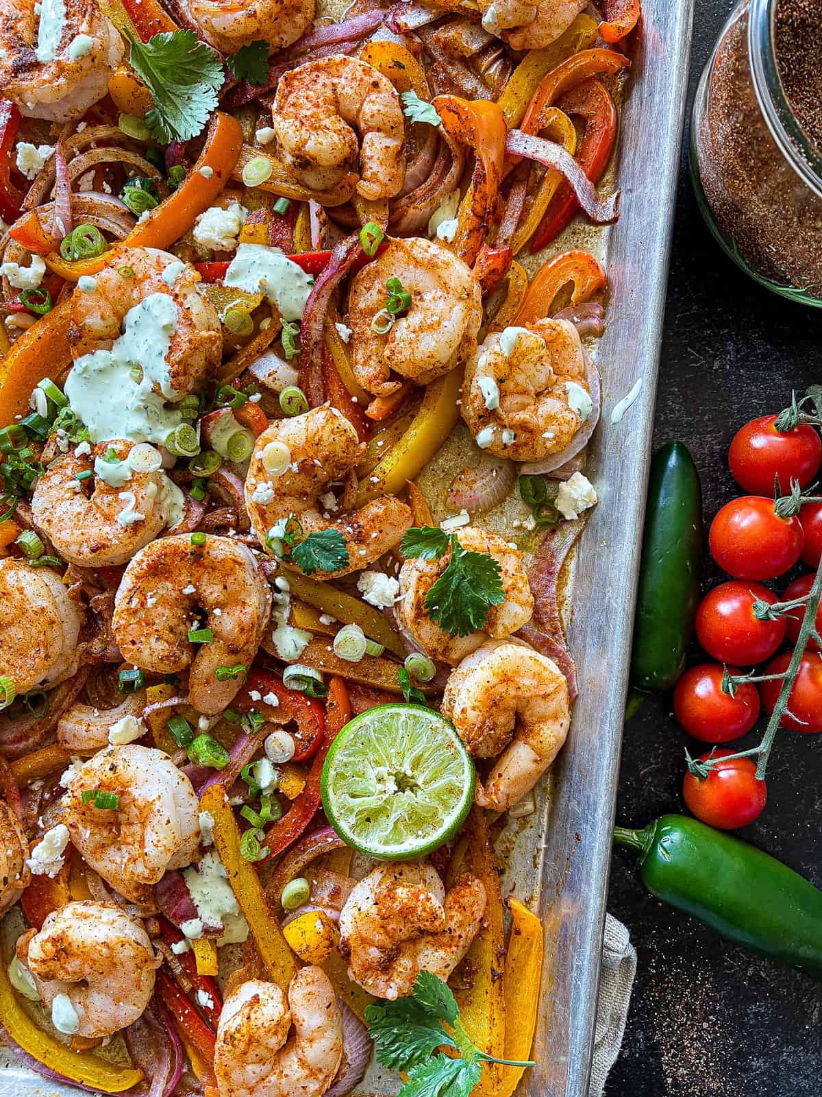 roasted mexican shrimp