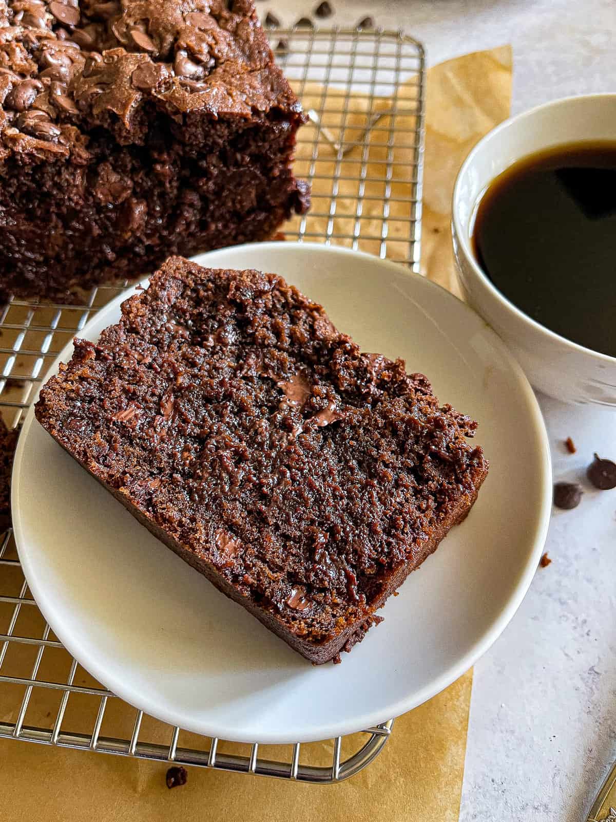 chocolate chocolate chip bread