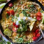 skillet chicken enchiladas
