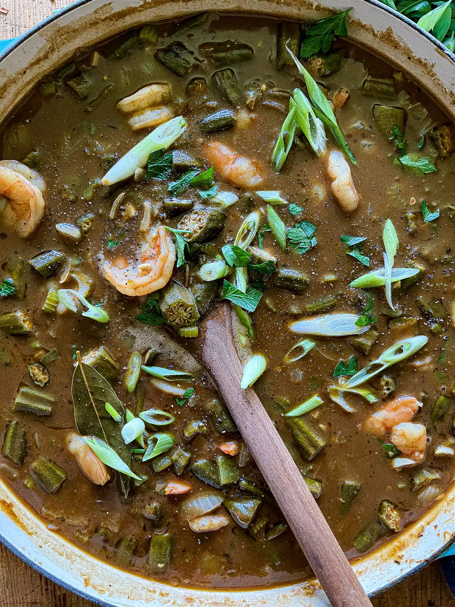 shrimp and okra gumbo