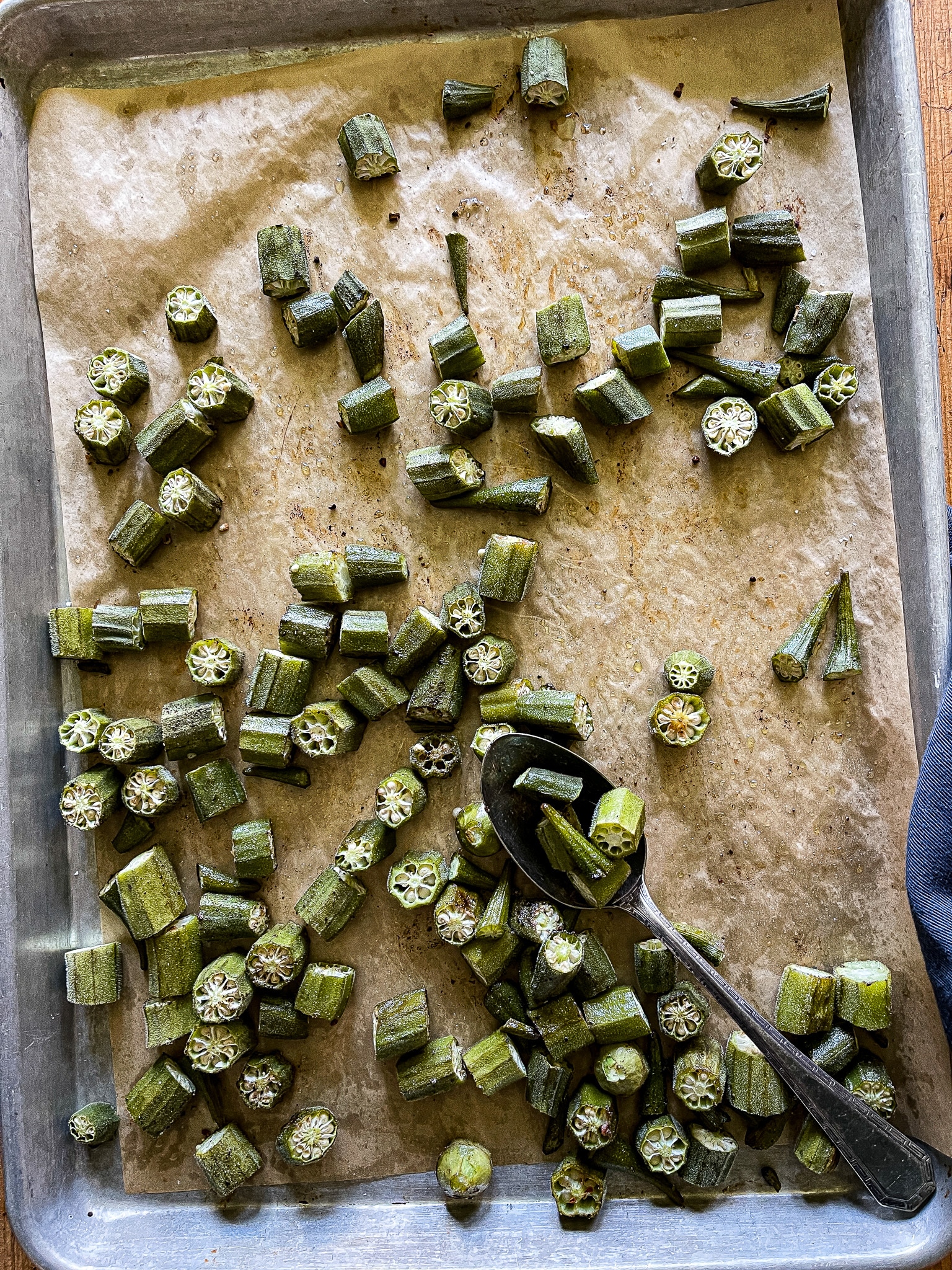 roasted okra