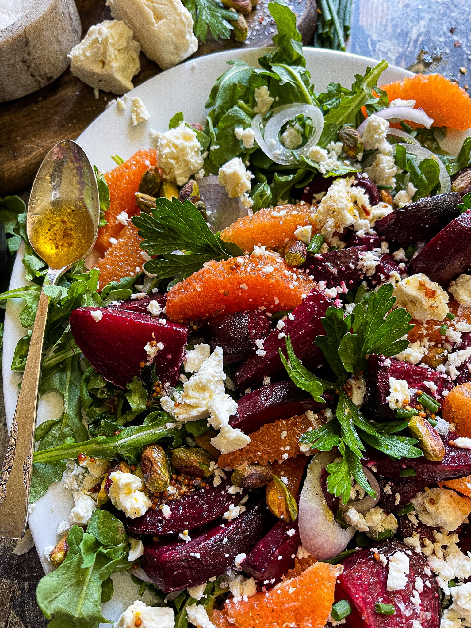 roasted beet salad