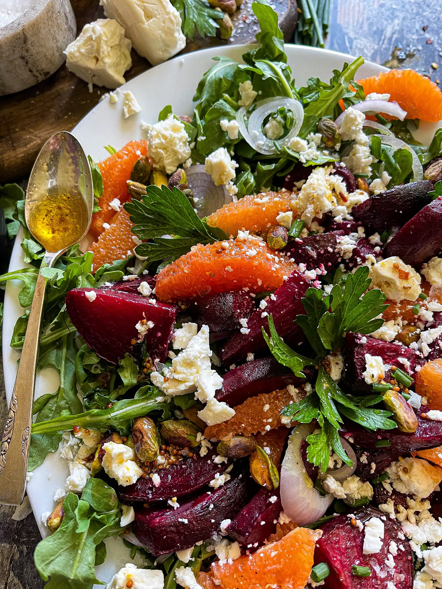 roasted beet salad