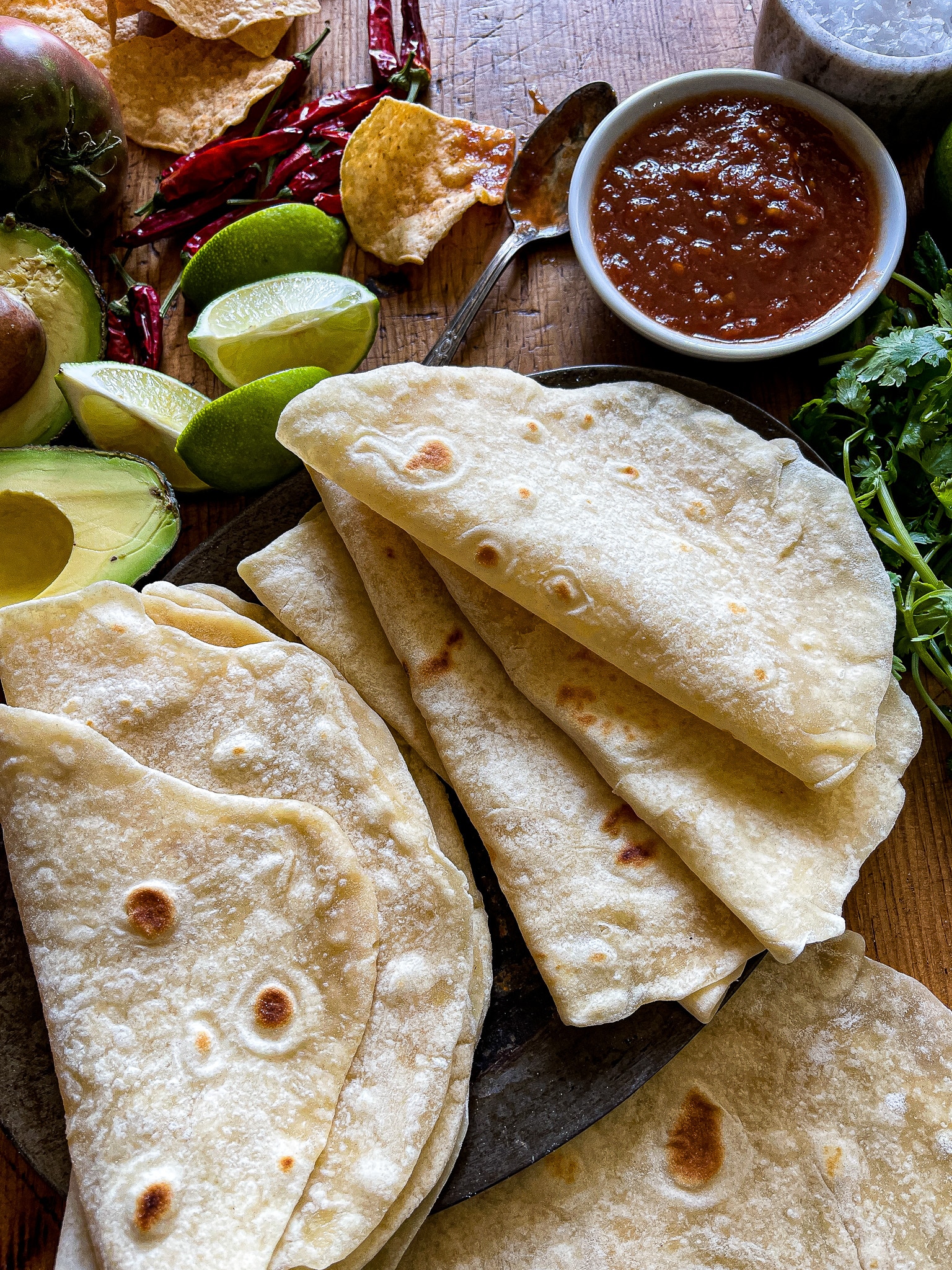 flour tortillas