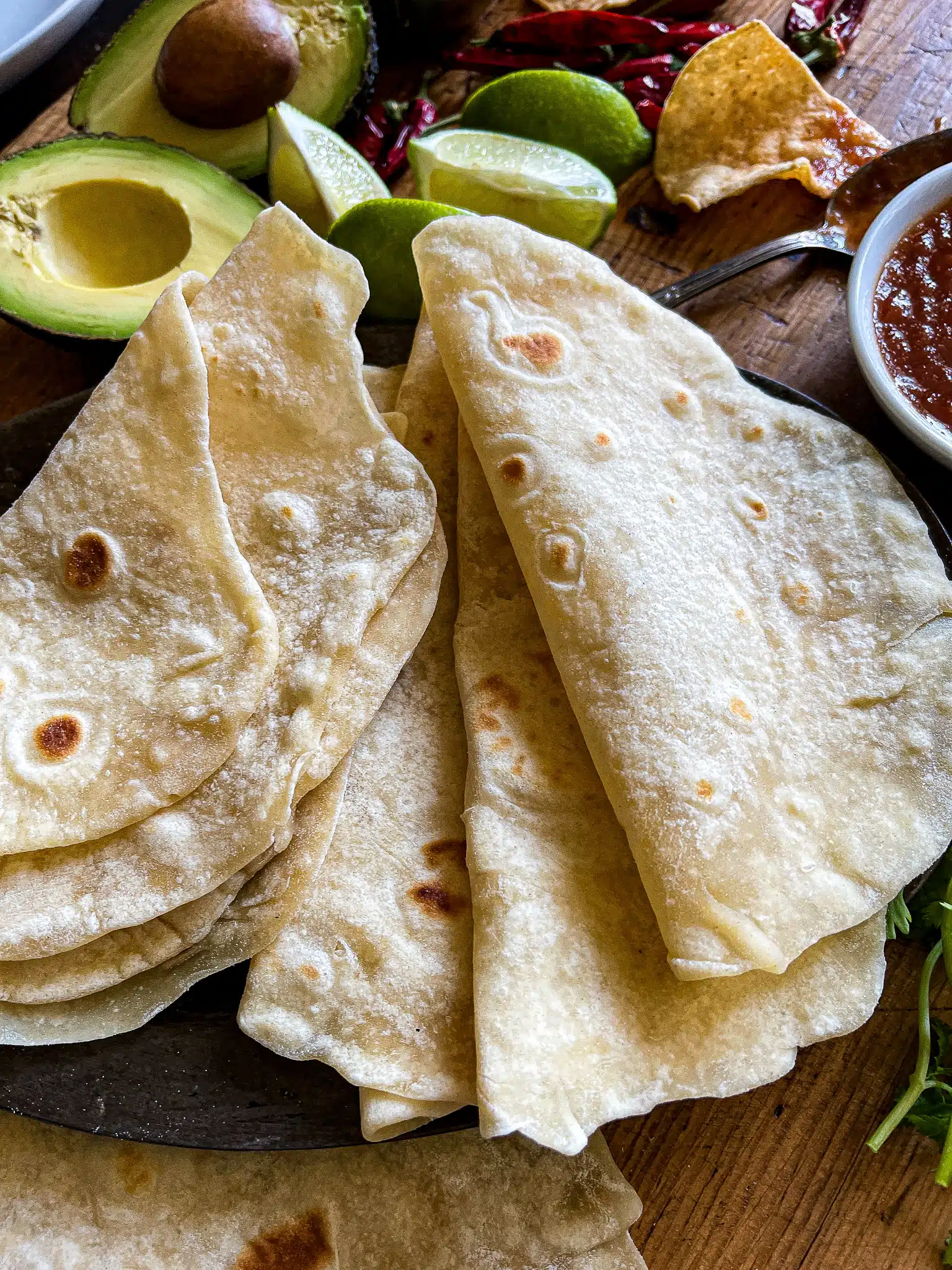 flour tortillas