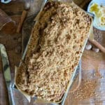 loaf of pumpkin bread