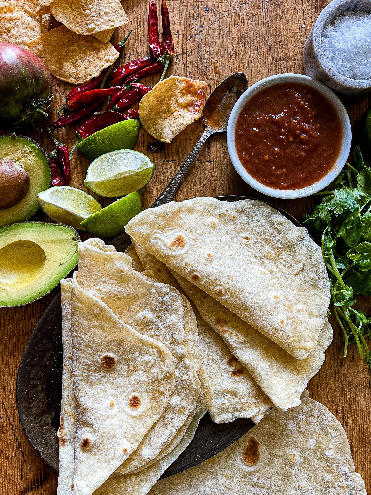 flour tortillas