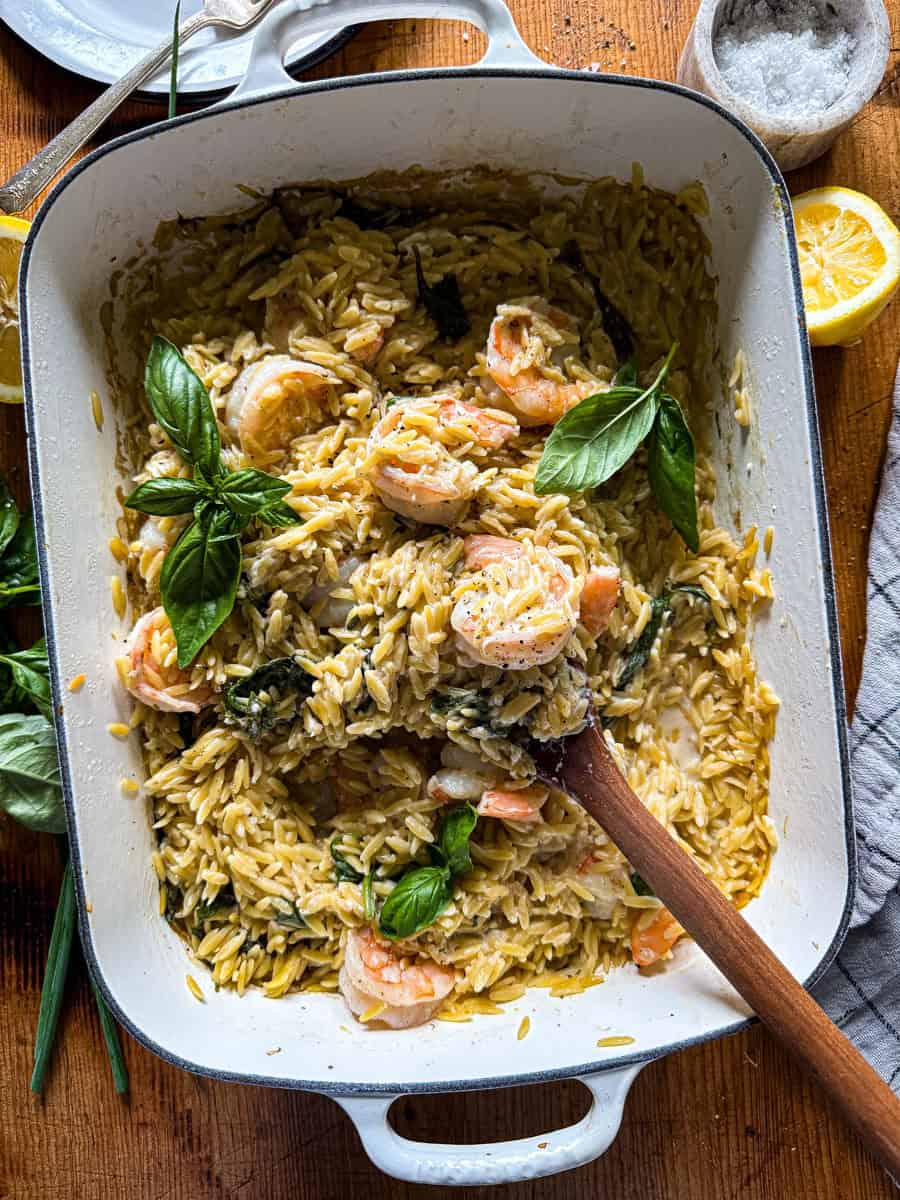 lemon shrimp pasta