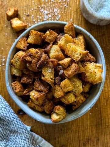air fryer croutons