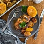sheet pan chicken and potatoes