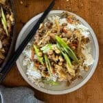 ground pork stir fry featured image