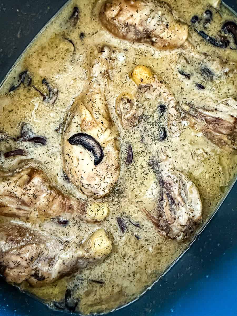 slow cooker chicken legs