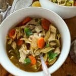 homemade chicken noodle soup