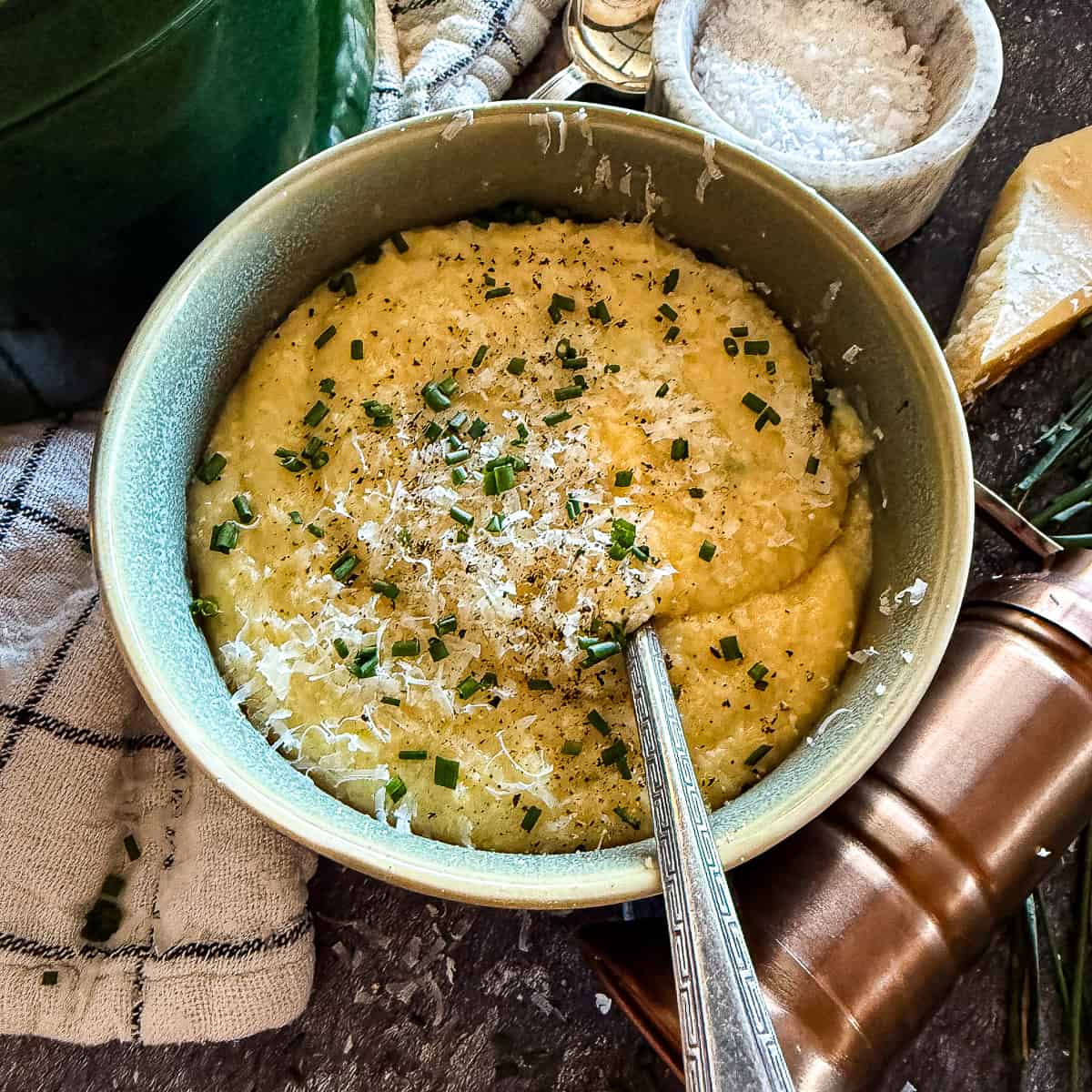 creamy polenta featured image