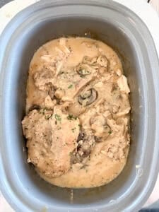 pork chops in mushroom gravy