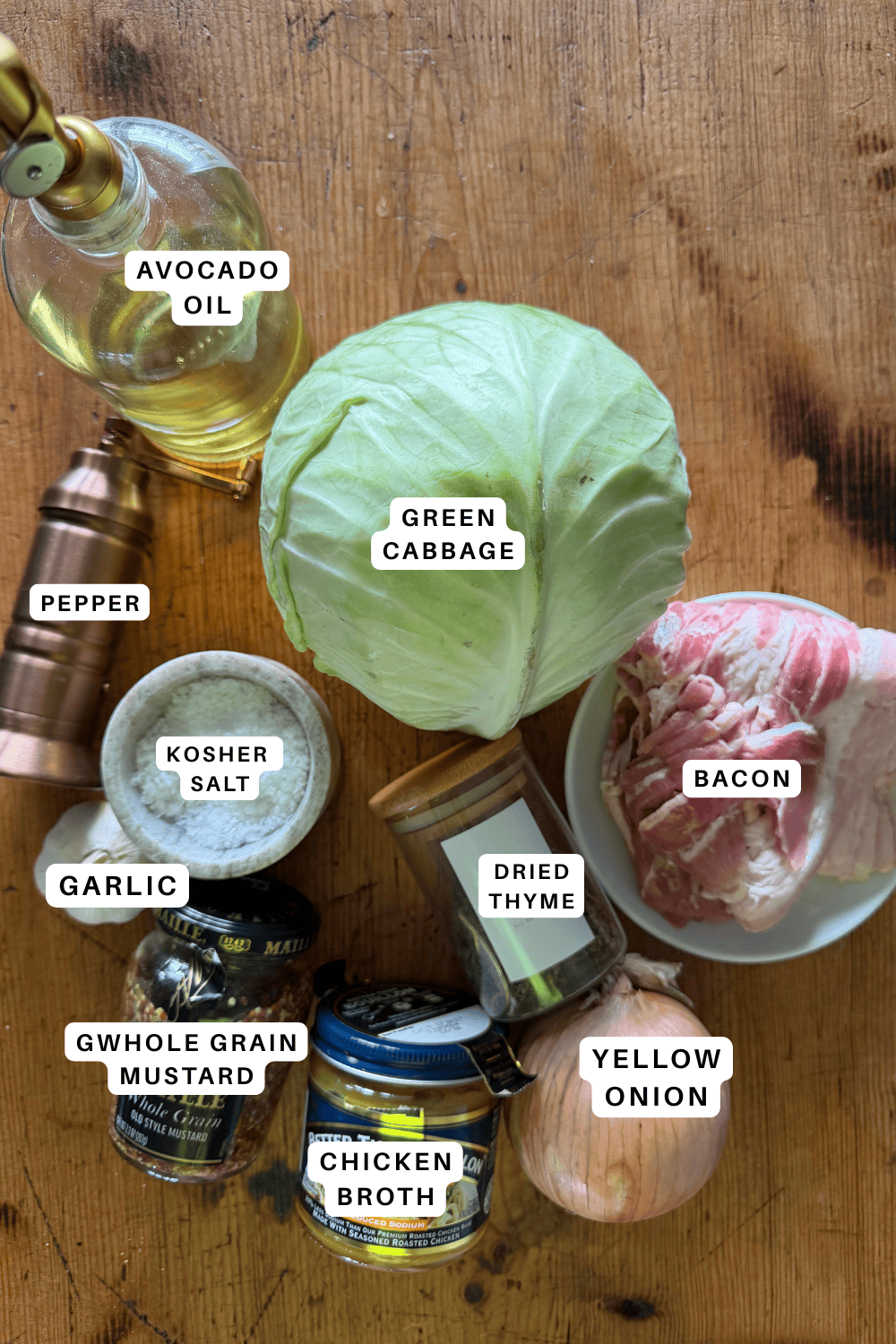 sautéed cabbage recipe ingredients
